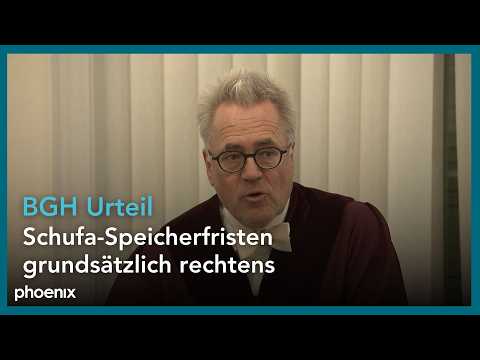 BGH: Schufa-Speicherfristen grundsätzlich rechtens