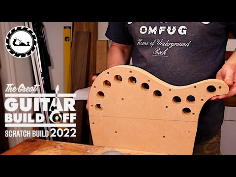 GGBO 2022 scratch build guitar episode 5