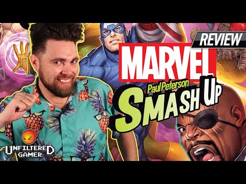 Smash Up Meets Marvel! Board Game Review