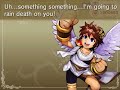 Kid Icarus Uprising - Pit forgets the words!