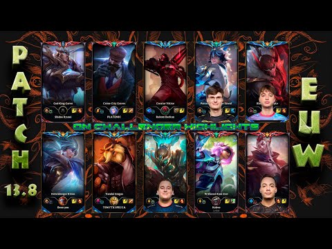 EUW Challenger Match #646 Highlights Patch 13.8 [VIT - Upset , SK Doss, AST - Dajor, FNTQ - Rhuckz]