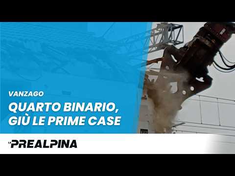 Vanzago. Quarto binario, giù le prime case