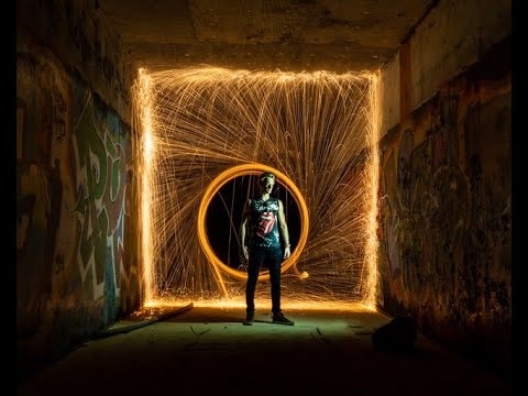 Liquid Fire Spreading Over Glass in Slow Motion-Simple life hack