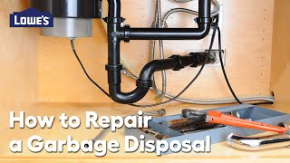 How to Repair a Garbage Disposal: Video Guide