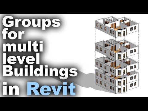 Groups for Multi-Storey Buildings in Revit Tutorial