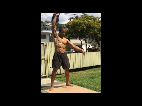 Day 147 - Working Out in Hawaii- 5 lbs. Jump Rope + KB Snatch-October 8, 2020 11:15 am