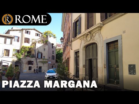 Visita guiada a Roma ➧ Piazza Margana - Piazza Mattei [4K Ultra HD]