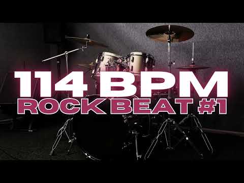 114 BPM - Rock Drum Beat - Loop 1
