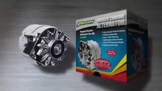 1-Wire 160 Amp GM Alternator with CS130 Case [Black Crinkle] - video thumbnail 4