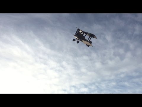 FT SE5 Biplane, P51 and Versa on a cold morning