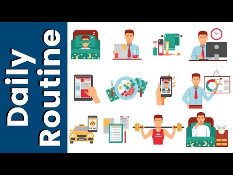 Daily Routine ESL Lesson Plan For Kids – Using The Present Simple Tense | Games4esl