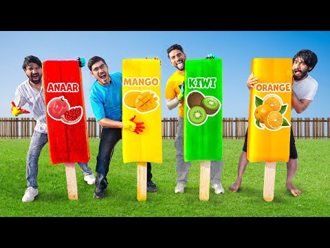 We Made Biggest Fruit Ice Cream | 100% Real Fruit