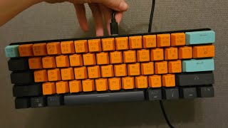 profesionel £1 mechanical keyboard unboxing