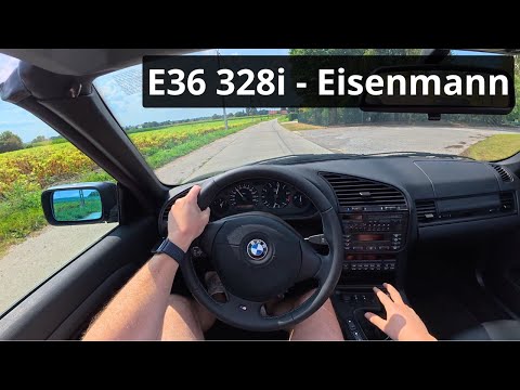 BMW E36 328i LOUD Eisenmann - Driving POV