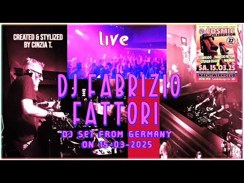 DJ FABRIZIO FATTORI@LIVE TO GERMANY 15-3-2025 AT NACHTWERK CLUB (VIDEO BY CINZIA T.)