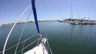 preview picture of video 'Sail through the Channel Islands Harbor'