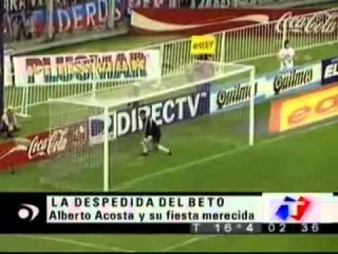 Gol de Enzo de media cancha (partido homenaje al beto acosta)