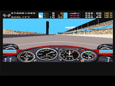 Lukozer Retro Game Review 435 - Indianapolis 500 - Commodore Amiga