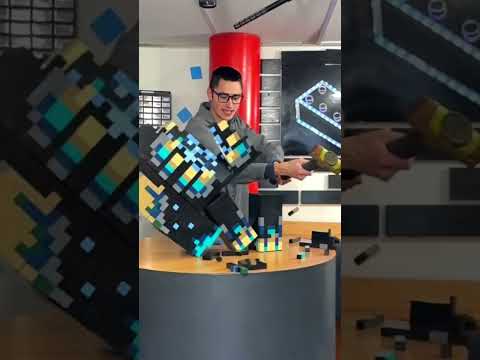 Destroying My LEGO Warden! #shorts