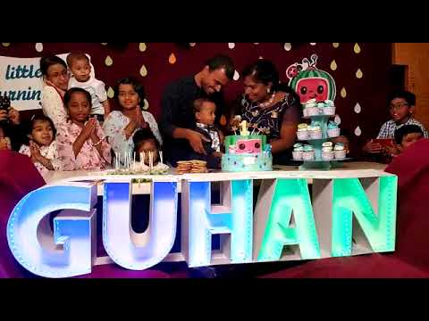 Guhan's first birthday