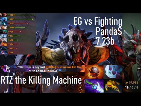 Arteezy Bloodseeker POV - EG vs Fighting PandaS - 7.23b