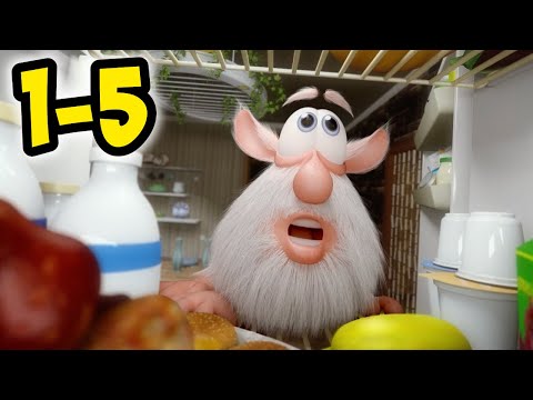 Booba - Episodes 1-5 Compilation | Funny Cartoons for Kids | Super Toons Kids TV