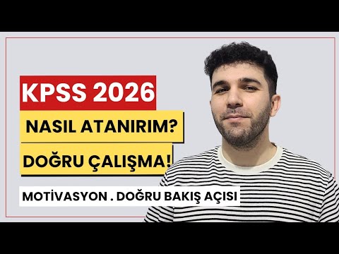 KPSS 2026 NASIL ATANIRIM? 