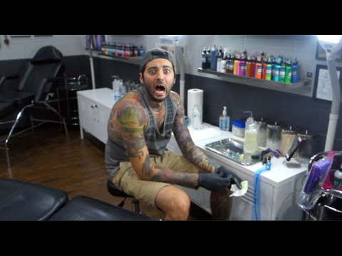 <h1 class=title>CRAZY TATTOO COVER UP w/ Romeo Lacoste</h1>