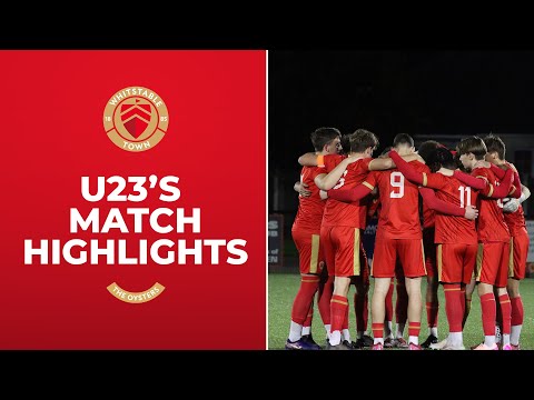 Whitstable Town U23s vs Bearsted U23s | Match Highlights