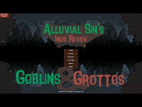 Indie Review - Goblins and Grottos - Difficult, Platformer, 2D, Adventure, Online