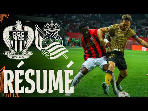 Résumé Nice - Real Sociedad (1-1) I J1 - Europa League 2024/2025