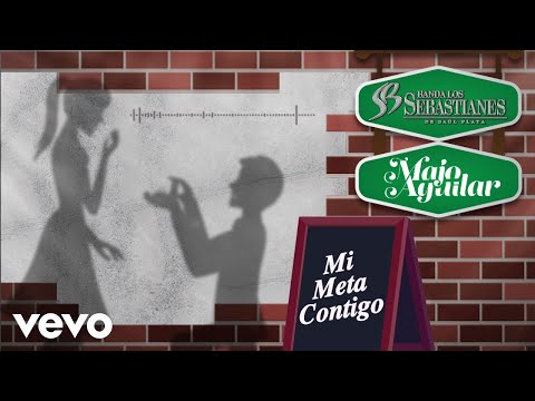 Banda Los Sebastianes De Saúl Plata, Majo Aguilar - Mi Meta Contigo (Visualizer / Versión Mariachi)