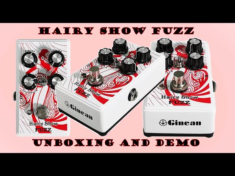 Ginean Hairy Show Vintage Fuzz Effect Pedal with Hi-cut,price included tax from CN to USA image 5