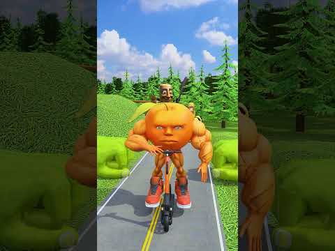 GTA V Brainrot vs Hulk Weird Cars Crossing Two Giant Slap Hands in Bollards #gta