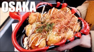 OSAKA Street Food Tour - Dotonbori Eating Street!