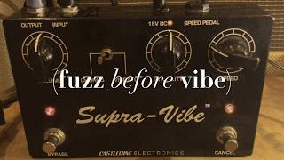 Video thumbnail for Castledine Supra Vibe Demo by Pedal Science