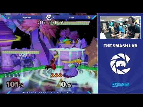 The Smash Lab 98 WR2 - Sherbert (Peach) vs Neek (Fox)