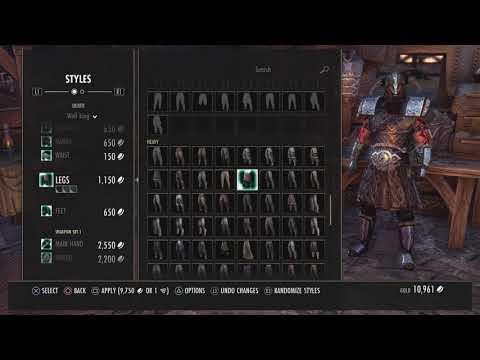 The Elder Scrolls Online: armour style setup
