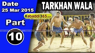 Tarkhan Wala (muktsar) Kabaddi Tournament 25 Mar 2015  Part 1 by Kabaddi365.com
