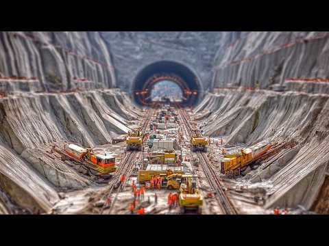 Inside the World’s Longest Railway Tunnel: Building Mega Structures Underground - Free Documentary