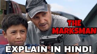 The Marksman Movie Explain In Hindi | The Marksman 2021 Ending Explained | Liam Neeson | Memory