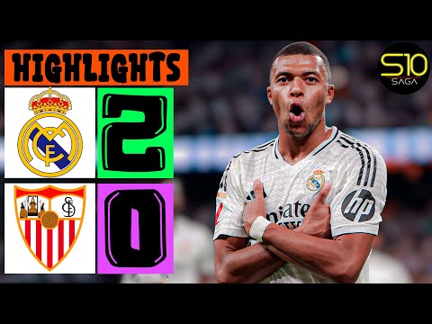Real Madrid vs Sevilla 2-0 🔥Laliga EA Sports | All Goals and Highlights Football 2025 HD