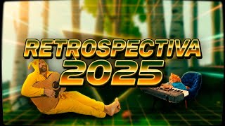 RETROSPECTIVA 2025 - REVENDO E COMENTANDO OS MELHORES MOMENTOS DO ANO [ INVENTO NA HORA🎖️]