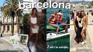 A WEEK IN MY LIFE IN BARCELONA | Europe Travel Vlog Diary Part 1♡