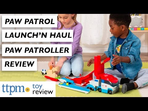 Transformuojamas vilkikas Spin Master PAW PATROL Launch'n Haul video