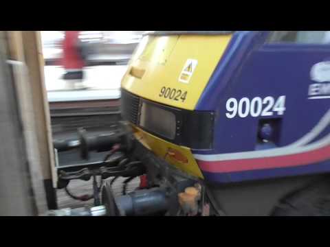 90024 6m03 Shieldmuir - Warrington RMT, Christmas mail, 18th December 2015