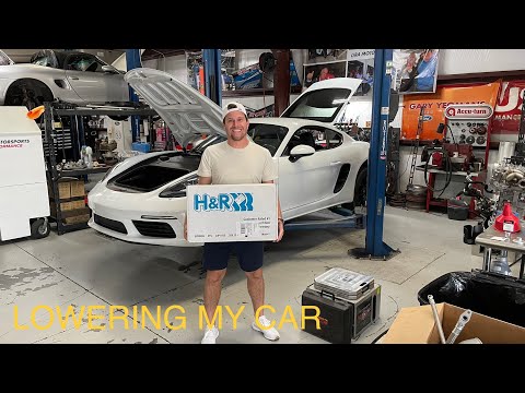 Porsche 718 Cayman - H&R LOWERING SPRINGS