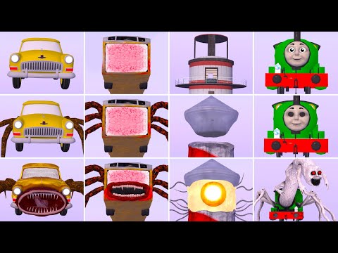 EVOLUTION OF MONSTERS: CAR EATER, BUS EATER, LIGHTHOUSE, CURSED PERCY (GMOD)