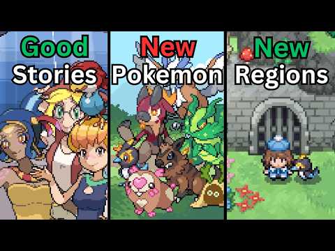 Top 10 Pokemon Fan Games With NEW Pokemon!