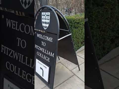 Fitzwilliam College (Cambridge University) #cambridge  Jan 2024